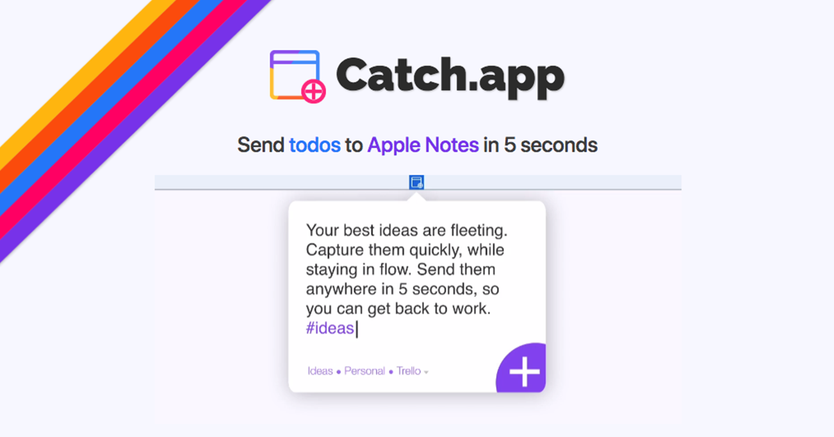 catch notes app